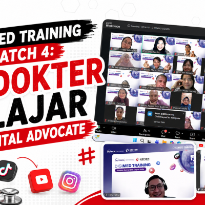 DIGIMED Training Batch 4: 117 Dokter Anak Belajar Jadi Digital Medical Advocate