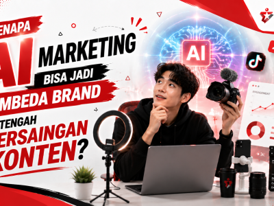 Kenapa AI Marketing Bisa Jadi Pembeda Brand di Tengah Persaingan Konten?