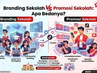 Branding Sekolah vs Promosi Sekolah
