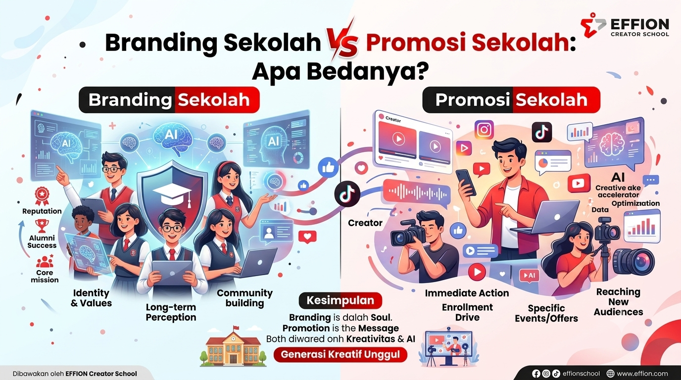 Branding Sekolah vs Promosi Sekolah