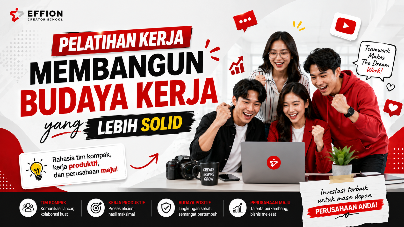 Pelatihan Kerja Membangun Budaya Kerja yang Lebih Solid
