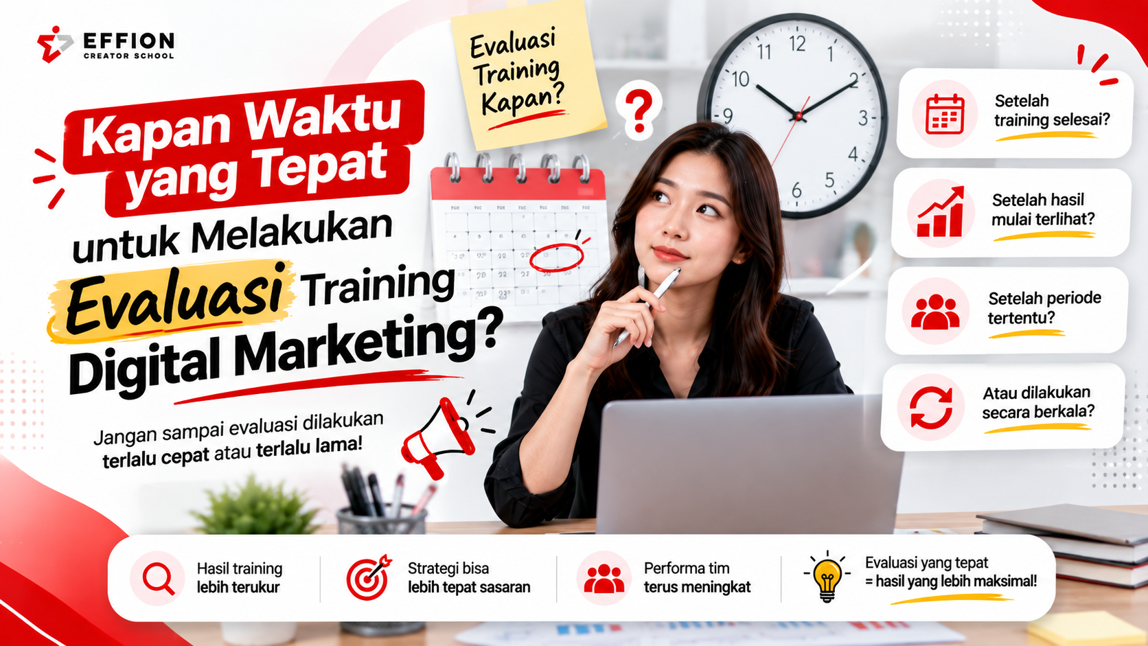 Kapan Waktu yang Tepat untuk Melakukan Evaluasi Training Digital Marketing?