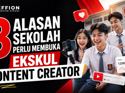 8 Alasan Sekolah Perlu Membuka Ekskul Content Creator