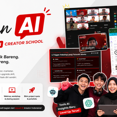 Pelatihan AI bersama Ai Community by Effion Creator School