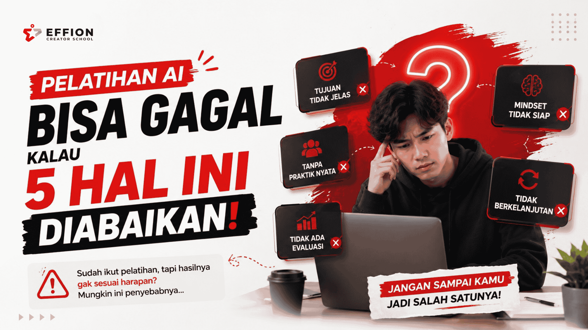 5 Alasan Pelatihan AI Tidak Efektif di Perusahaan