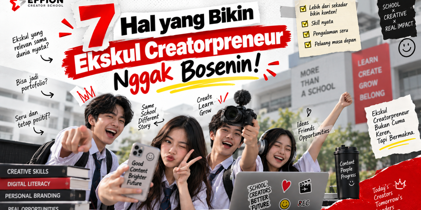 7 Hal yang Bikin Ekskul Creatorpreneur Beda