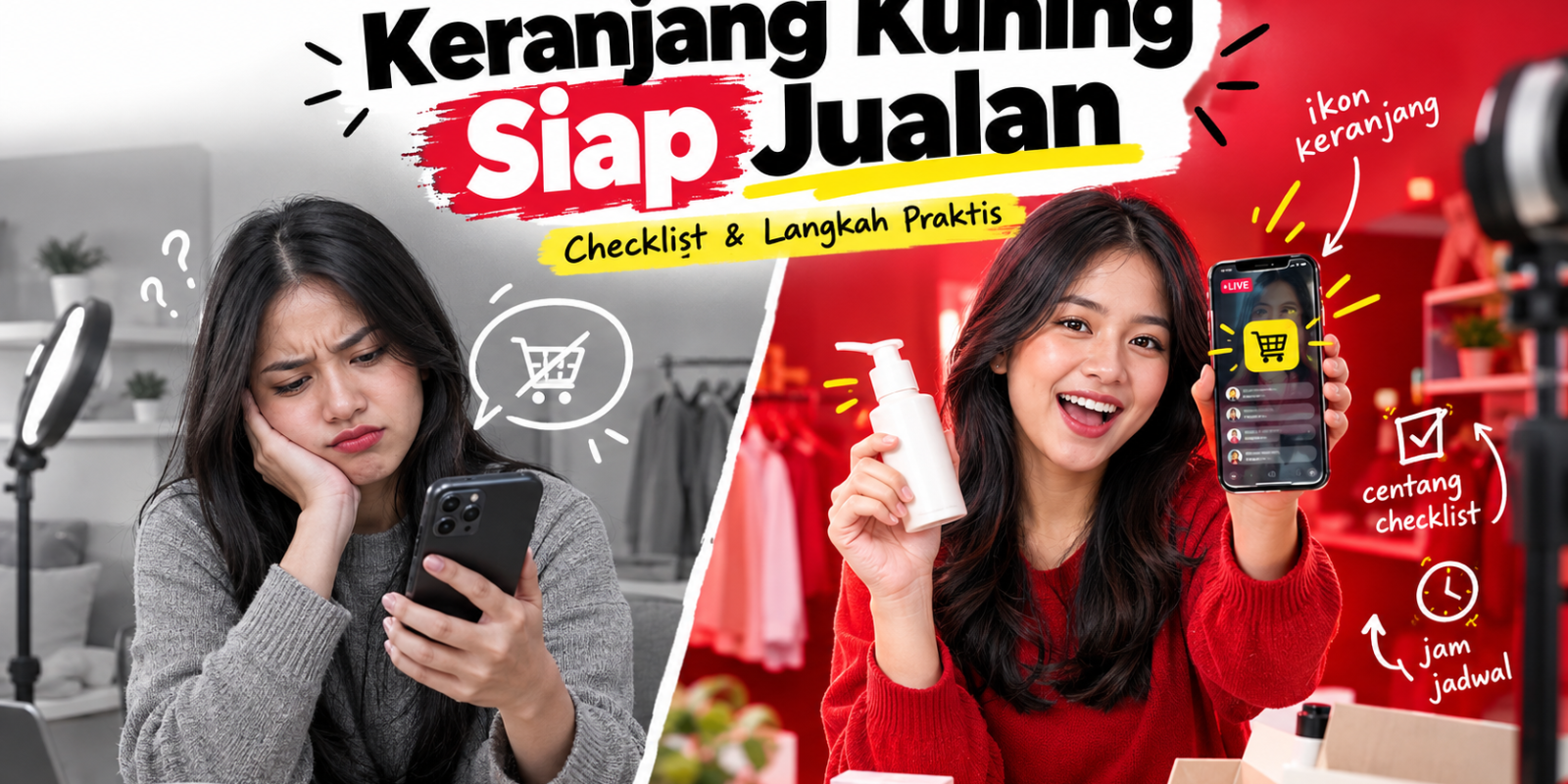 Cara Menambahkan Keranjang Kuning di Live TikTok: 7 Langkah Live Shopping