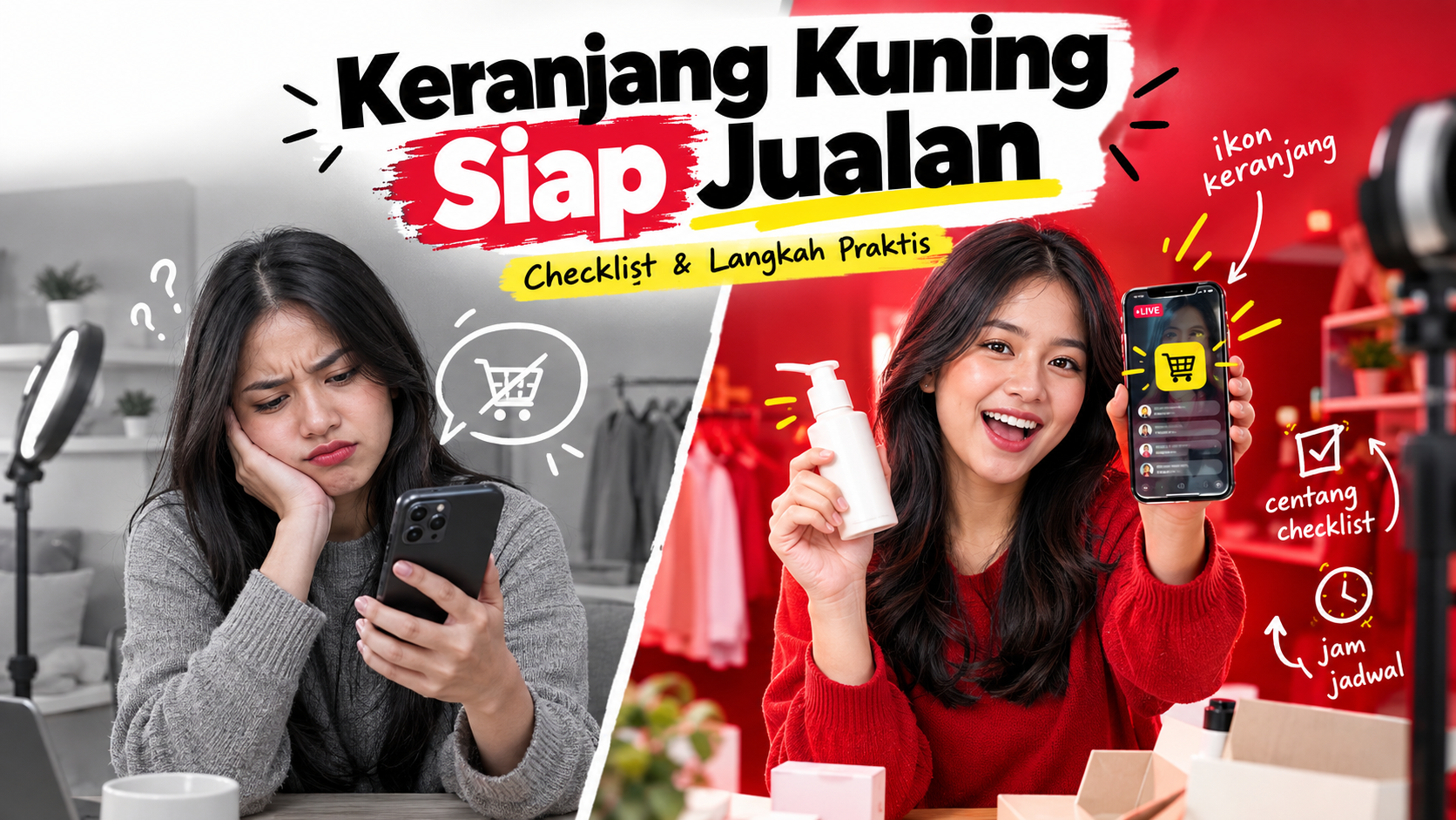 Cara Menambahkan Keranjang Kuning di Live TikTok: 7 Langkah Live Shopping