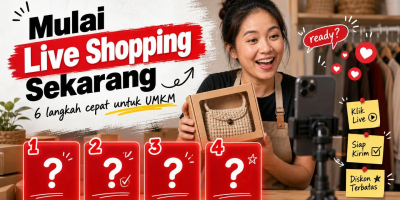 Live shopping online shop untuk UMKM: 9 Tips Praktis Mulai Jualan
