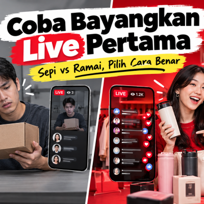 Cara Live Jualan di TikTok Shop untuk Brand Asing: Live Shopping