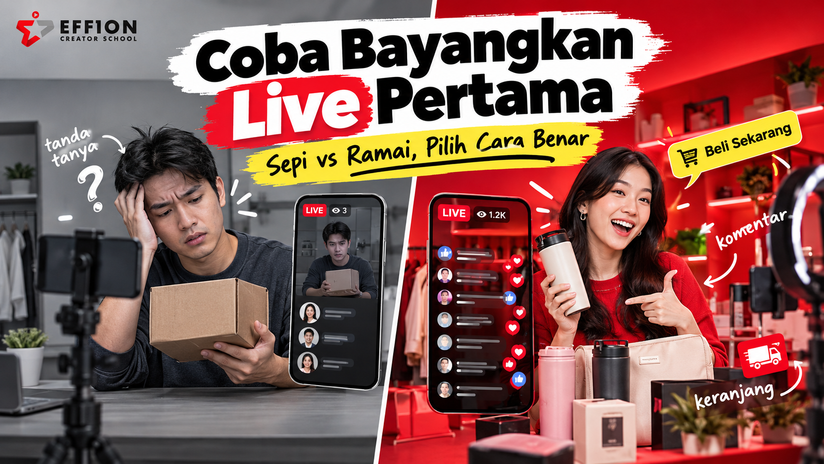 Cara Live Jualan di TikTok Shop untuk Brand Asing: Live Shopping