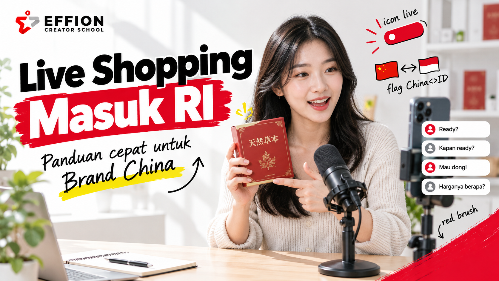 jasa live streaming TikTok Shop: 9 FAQ live shopping Brand China