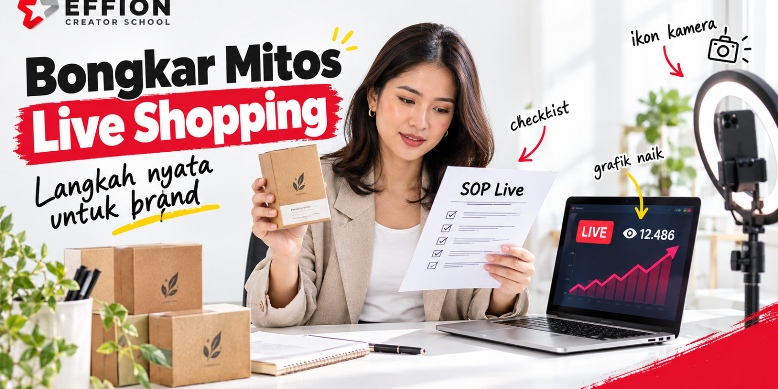 Jasa live streaming: 9 Mitos Live Shopping untuk Brand Nasional