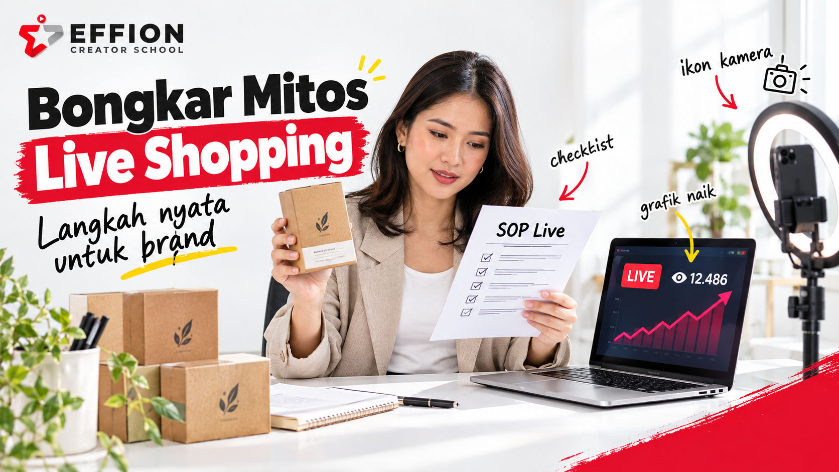 Jasa live streaming: 9 Mitos Live Shopping untuk Brand Nasional