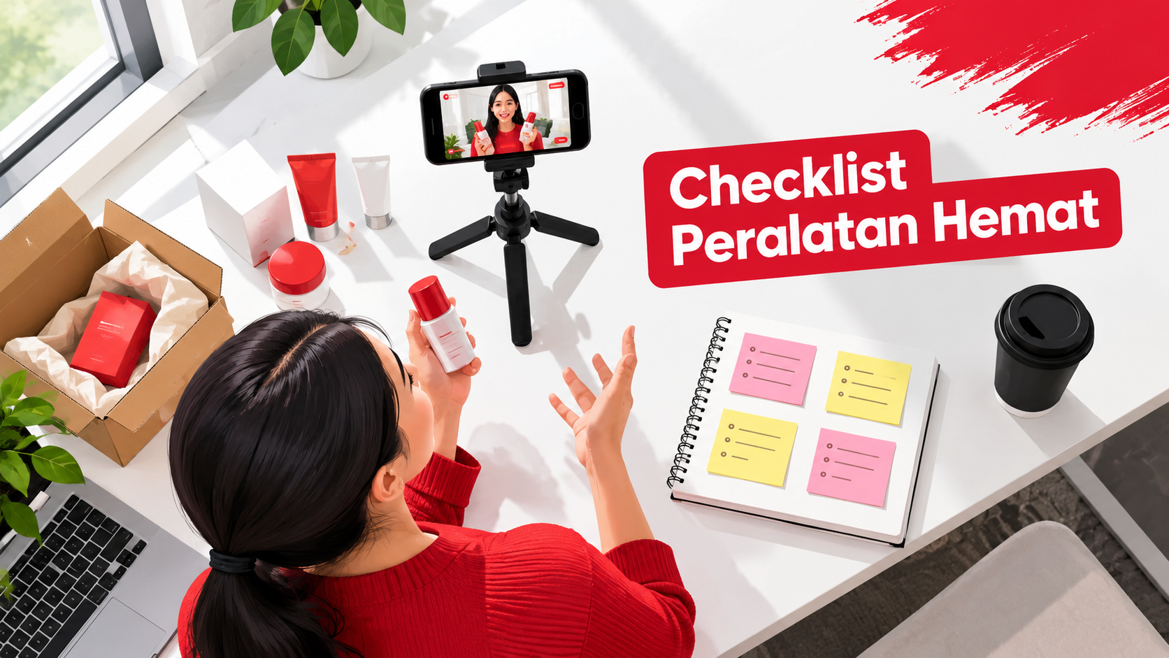 Peralatan minimum untuk live shopping efektif