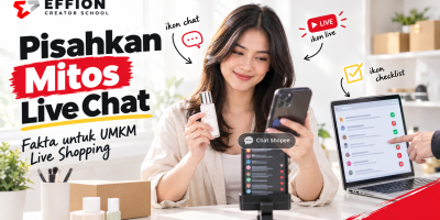 Live chat Shopee: Mitos vs Fakta Biar UMKM Berani Live Shopping
