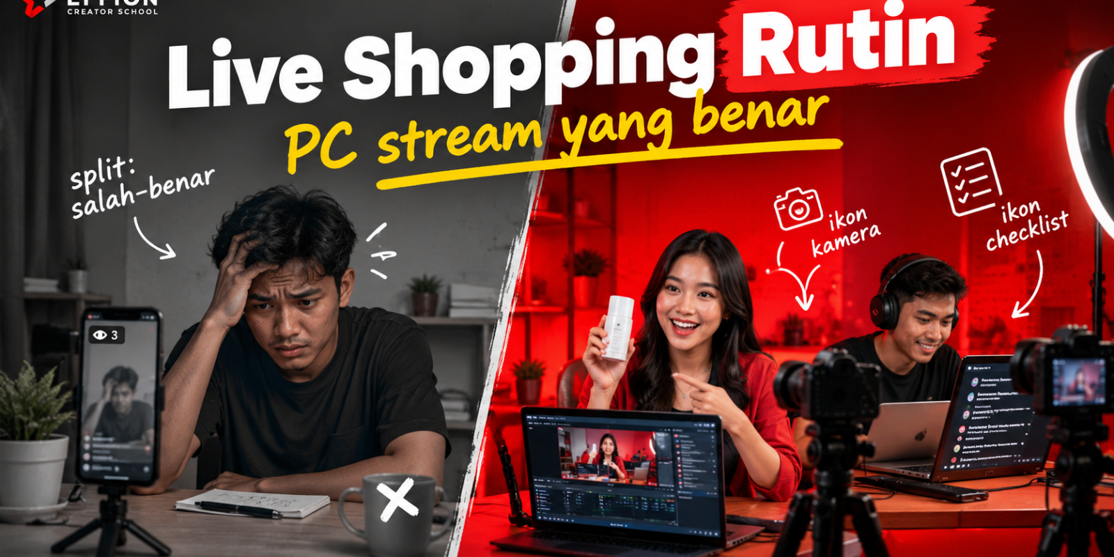 Cara Shopee Live Streaming: Langkah Terukur live shopping Rutin Brand