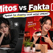 Tren live shopping: Mitos yang Bikin UMKM Ragu Live Jualan