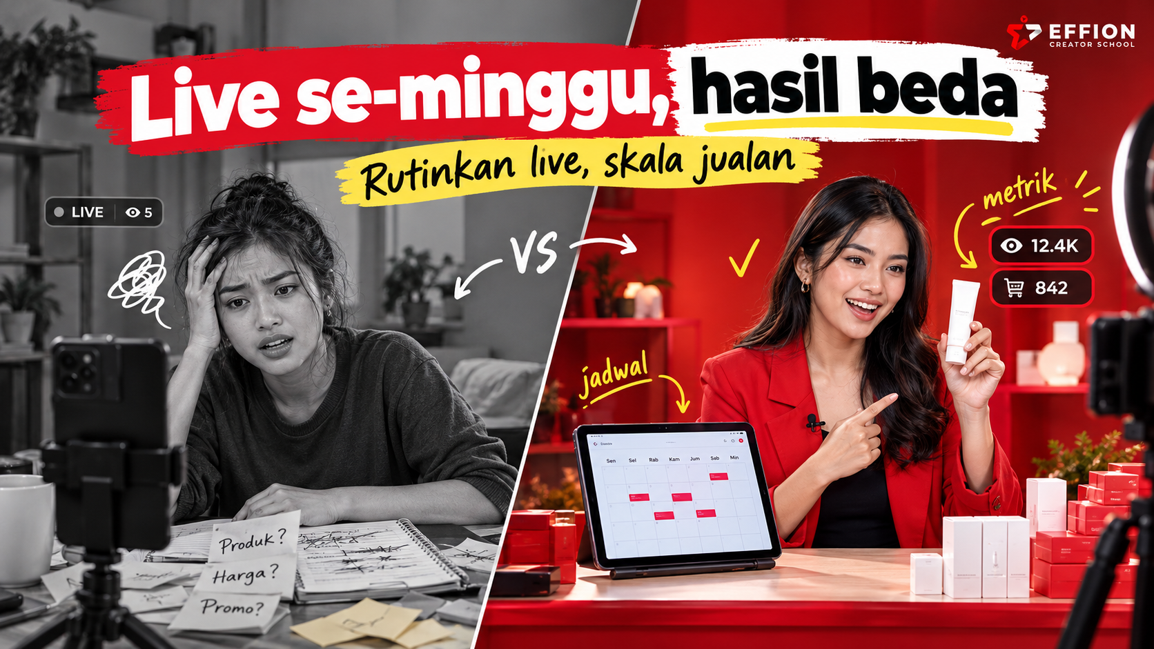 tren live shopping: 9 langkah terukur live rutin brand nasional
